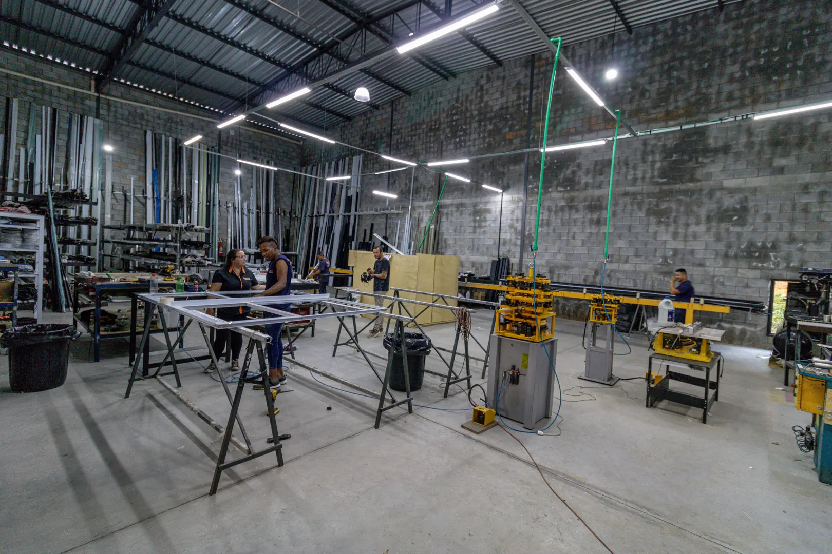 Fábrica da MDZ Esquadrias em Bragança Paulista